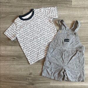 Calvin Klein Jeans baby boys matching set